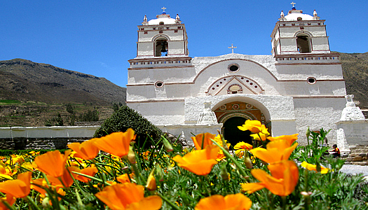 Church In The Colca Canyon
