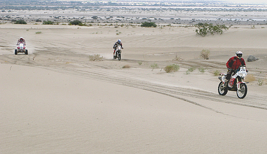 Dakar Bikers In Peru