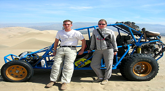 Dune Buggy Vehicle Peru Later continue with 4X4 Off Road expedition to San