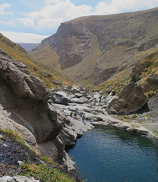 View of Misti canyon - La paqcha valley