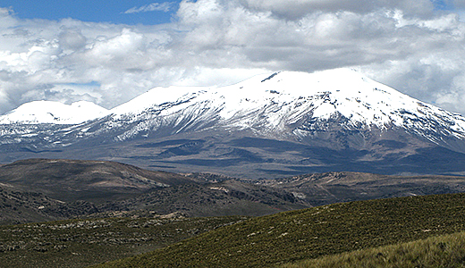 Nevado Ampato Colca Peru