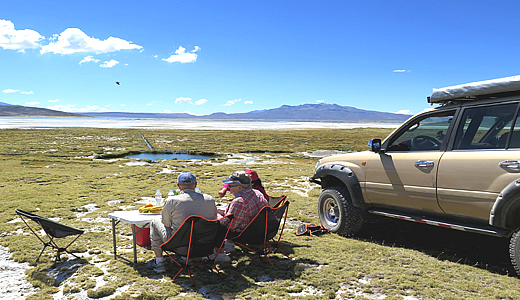 Picnic In Laguna Salinas