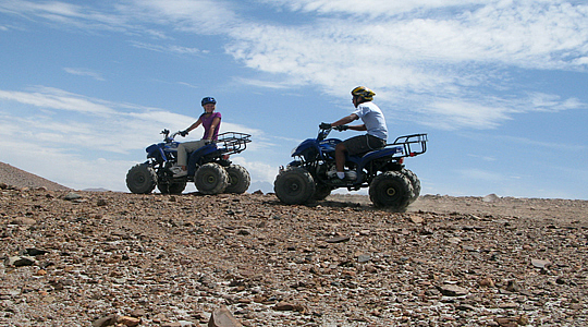 Quad Bikers Around Peru