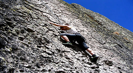 Rock Climber - Peru