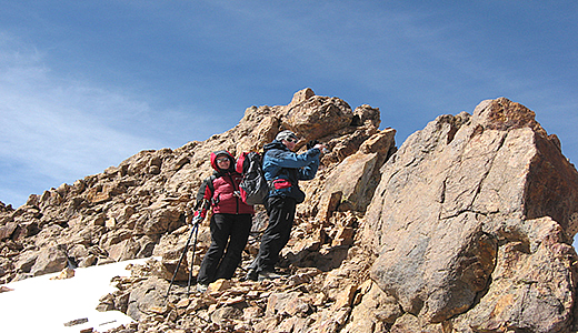 top of nevado Mismi 5597M