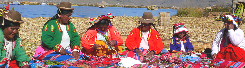 Uros Man Made Island