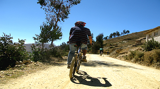 Biking In The Colca Canyon Arequipa Peru