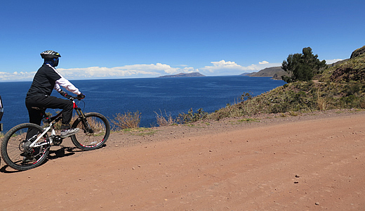 Biking Around Lake Titicaca