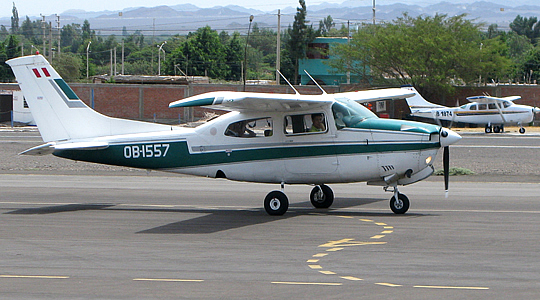 Cessna Aircraft In Nasca