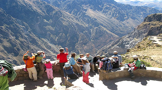 Waiting For Condors In The Colca Canyon