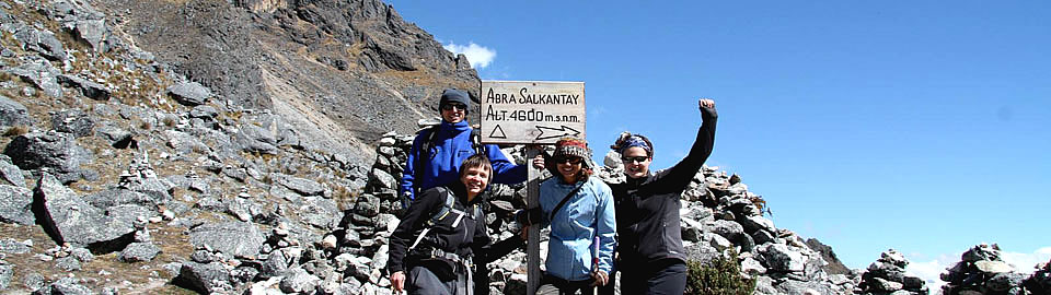 Abra Salkantay - Salcantay Trek To Machu Picchu  - Cusco Peru