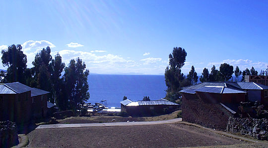 View Of Lake Titicaca From Amantani Island