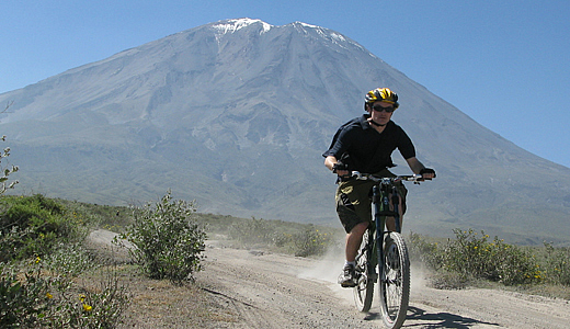 Arequipa Mountain Bike Trips - Misti Volcano Downhill Biking