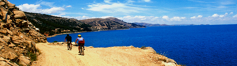 MT Biking Tour Lake Titicaca