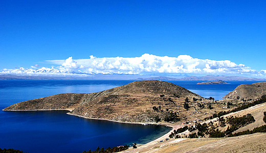 Peninsula of Titicaca Lake
