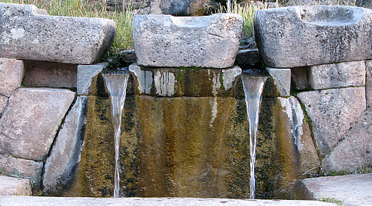 Inca Sacred Water Fountain