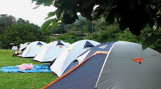 Camping In Salcantay Trek