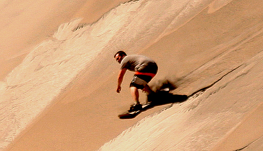 Arequipa Sandboarding