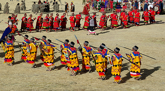 The Sun Festival In Cusco Peru