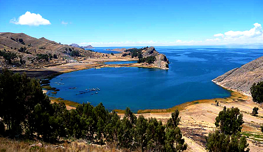 View Of Titicaca Lake