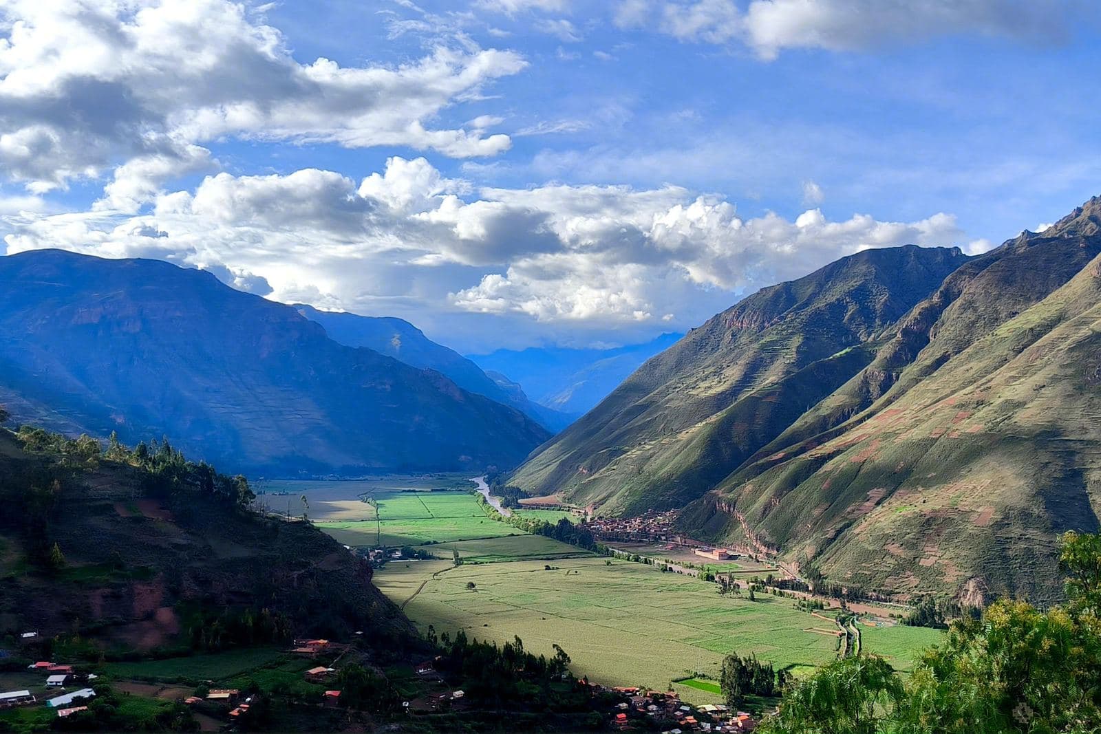 Cusco cityscape with colonial and Inca architecture